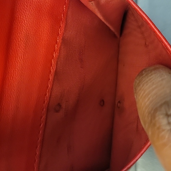 Miu Miu Red Quilted Wallet - Picture 8 of 8